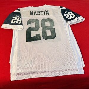 Vintage New York Jets Curtis Martin 28 NFL football Jersey adult size M Reebok